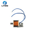 Magnetic trip coil latching electromagnet for circuit breaker and switchgear